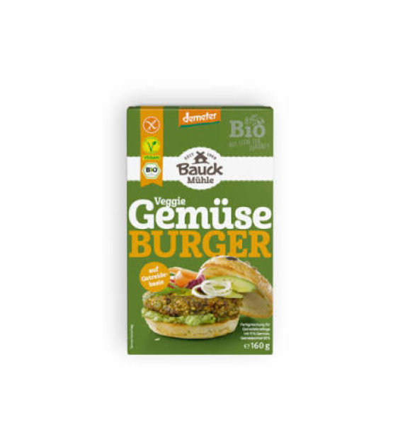Végétarien Burger Bauck sans gluten